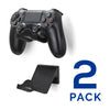 Brainwavz Sony PS4 Game Controller Wall Mountable Holder - 2 Pack
