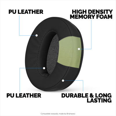Replacement Earpads for Sennheiser HD4.50BT HD4.50BTNC HD450BT HD4.50SE HD4.40BT HD4.30G HD4.20S HD458BT HD450 HD400S HD 350BT. Soft PU Leather + Memory Foam
