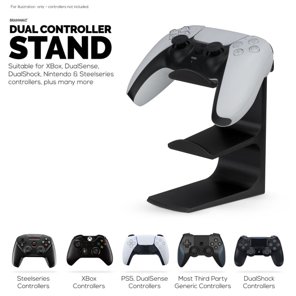The Sentinel - Dual Game Controller Stand for Desks, Universal Design ...