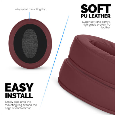 Replacement Earpads for Sennheiser HD4.50BT HD4.50BTNC HD450BT HD4.50SE HD4.40BT HD4.30G HD4.20S HD458BT HD450 HD400S HD 350BT. Soft PU Leather + Memory Foam
