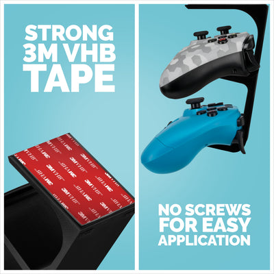 The Iris - Under Desk Dual Universal Controller Mount
