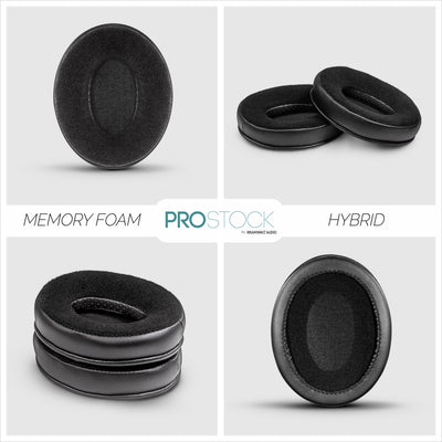 ProStock ATH M50X & M Series Replacement Earpads - Custom Designed Shape with Memory Foam - Hybrid