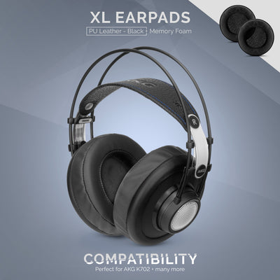 Headphone Memory Foam Earpads - XL Size