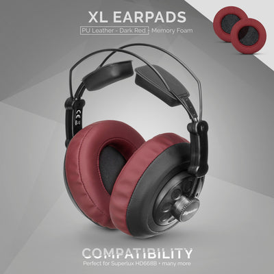 Headphone Memory Foam Earpads - XL Size
