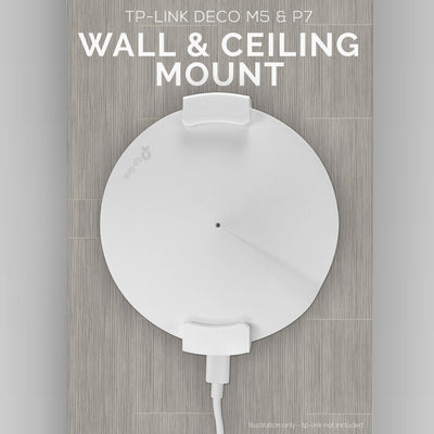 TP-Link Deco M5 & P7 Wall & Ceiling Mount Adhesive Bracket, Easy to Install