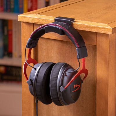 ROOST (2 Pack) Headphone Hanger Holder - Adhesive Mount - Easy To Install