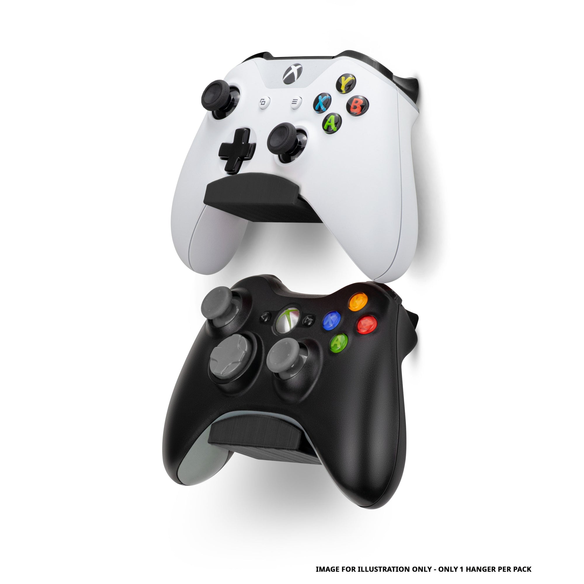 Brainwavz XBox & Universal Game Controller Wall Mountable Hanger - 2 Pack