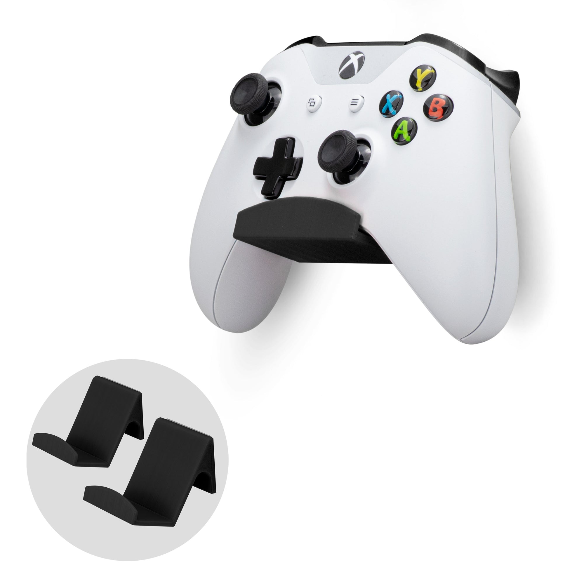 Brainwavz XBox & Universal Game Controller Wall Mountable Hanger - 2 Pack