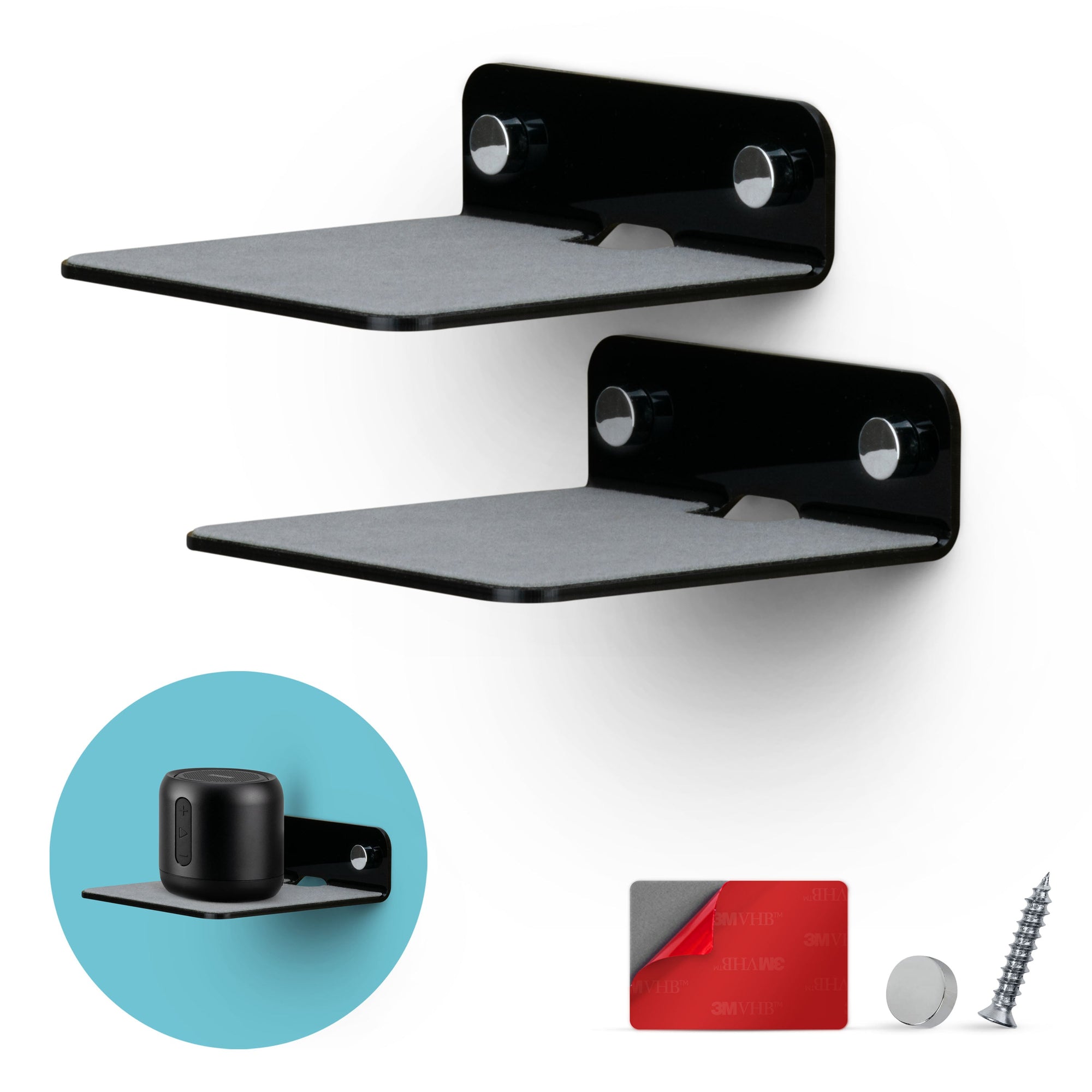 Wall mounted bluetooth store speakers