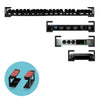 Modular Under Desk Mount Bracket for Keyboards, Routers, Cable Boxes and more