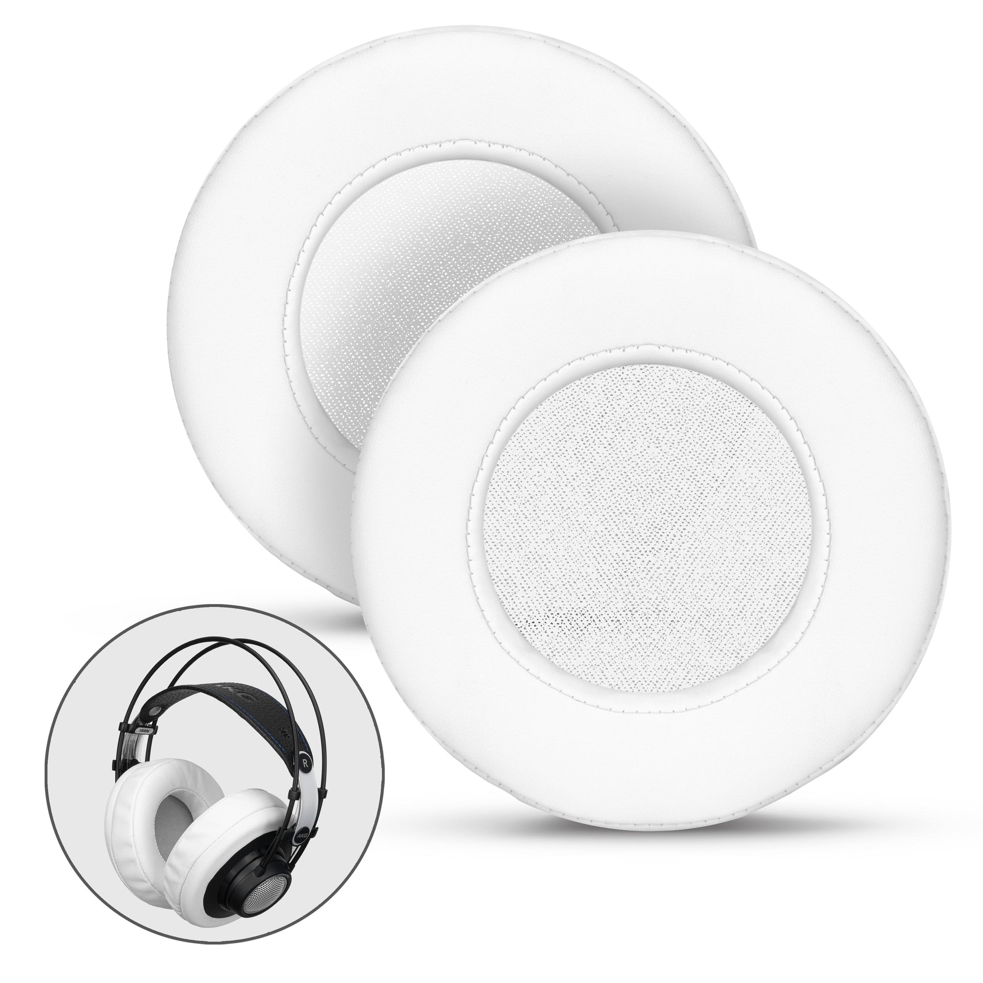 Headphone Memory Foam Earpads - XL Size - PU Leather