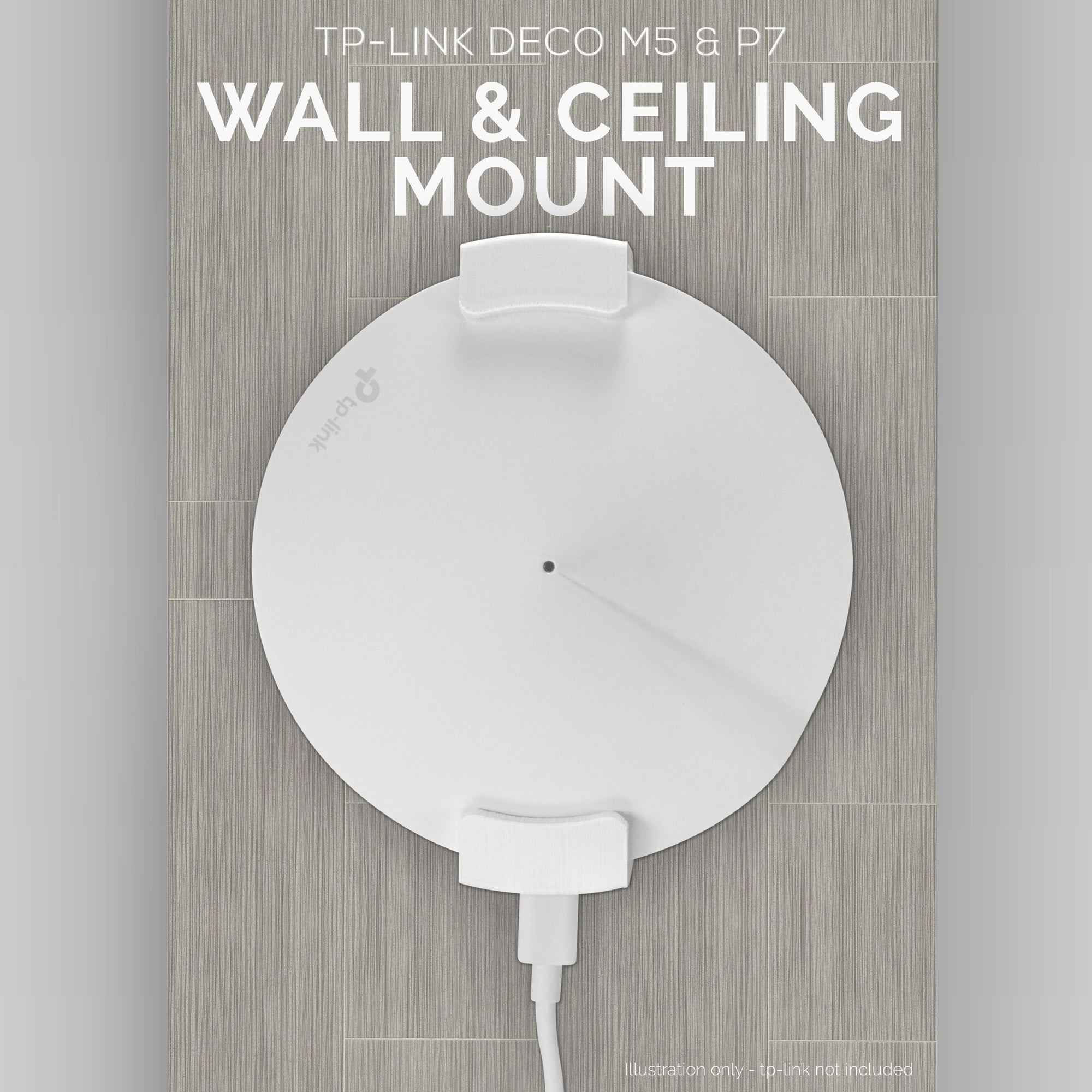 Screwless Wall & Ceiling mount for TP-Link Deco M5 & P7