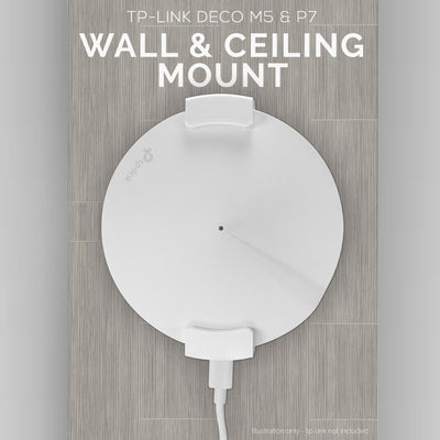 Screwless Wall & Ceiling mount for TP-Link Deco M5 & P7